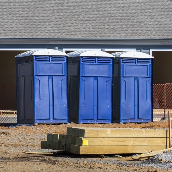 what is the maximum capacity for a single porta potty in Metairie